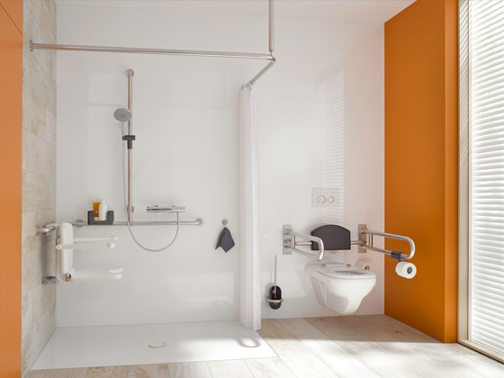 Baden ohne Hindernisse Bild: Hewi
